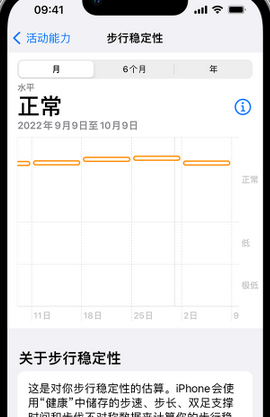 龙岩iPhone手机维修如何在iPhone开启'步行稳定性通知'