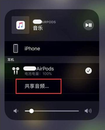 龙岩苹果14音频维修点分享iPhone14音频共享设置方法 