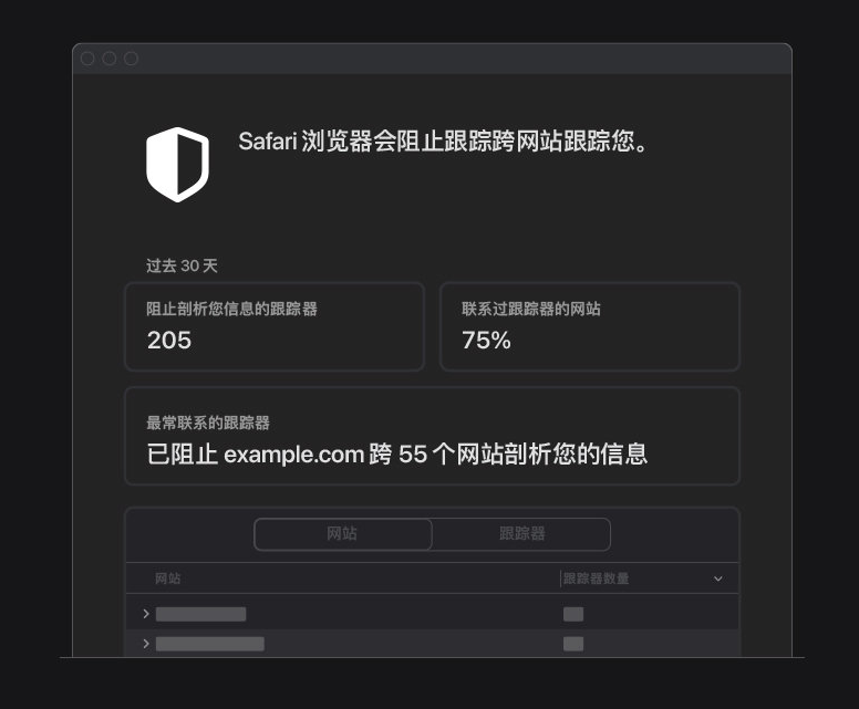 龙岩苹果手机维修分享如何在 Safari 浏览器中查看和打开隐私报告 